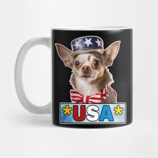 Patriotic Chihuahua II Mug